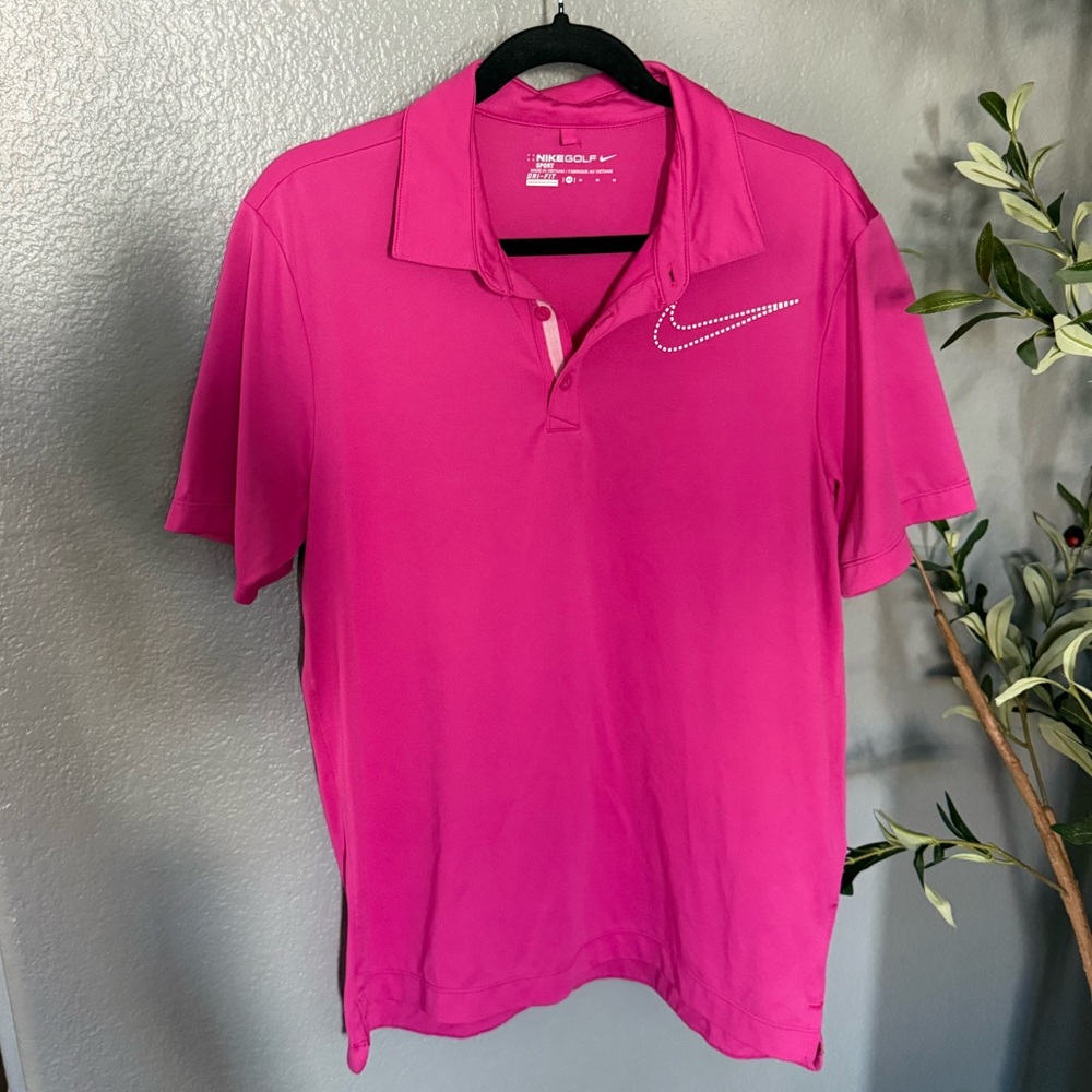 Nike Golf Sport Short Sleeve Collared Shirt